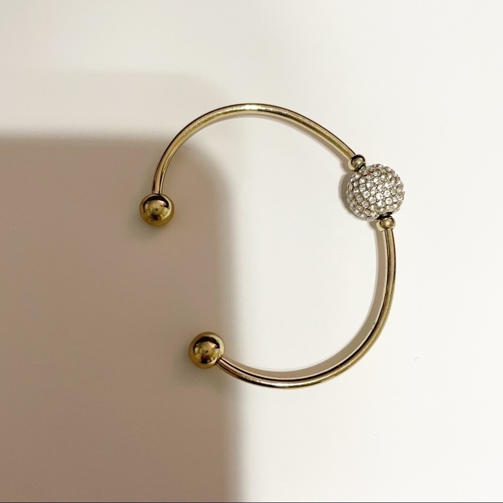 Express Gold Tone Bangle - Picture 5 of 11